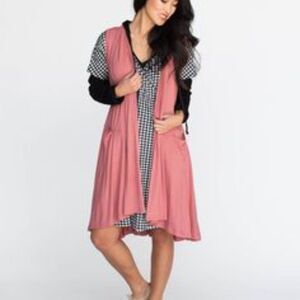 Agnes & Dora Cascade Vest Peach 